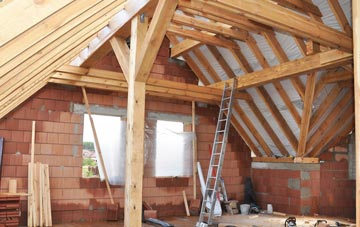 Pen Caer Fenny attic trusses